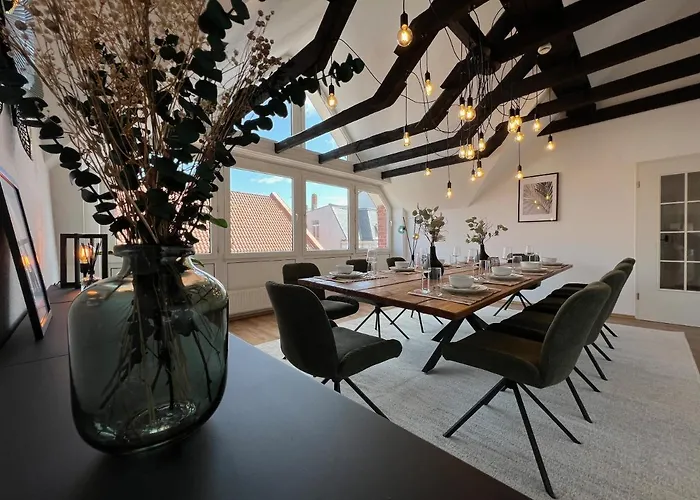 公寓 Luxurioese Penthaus In # Cosiness Company 库克斯港